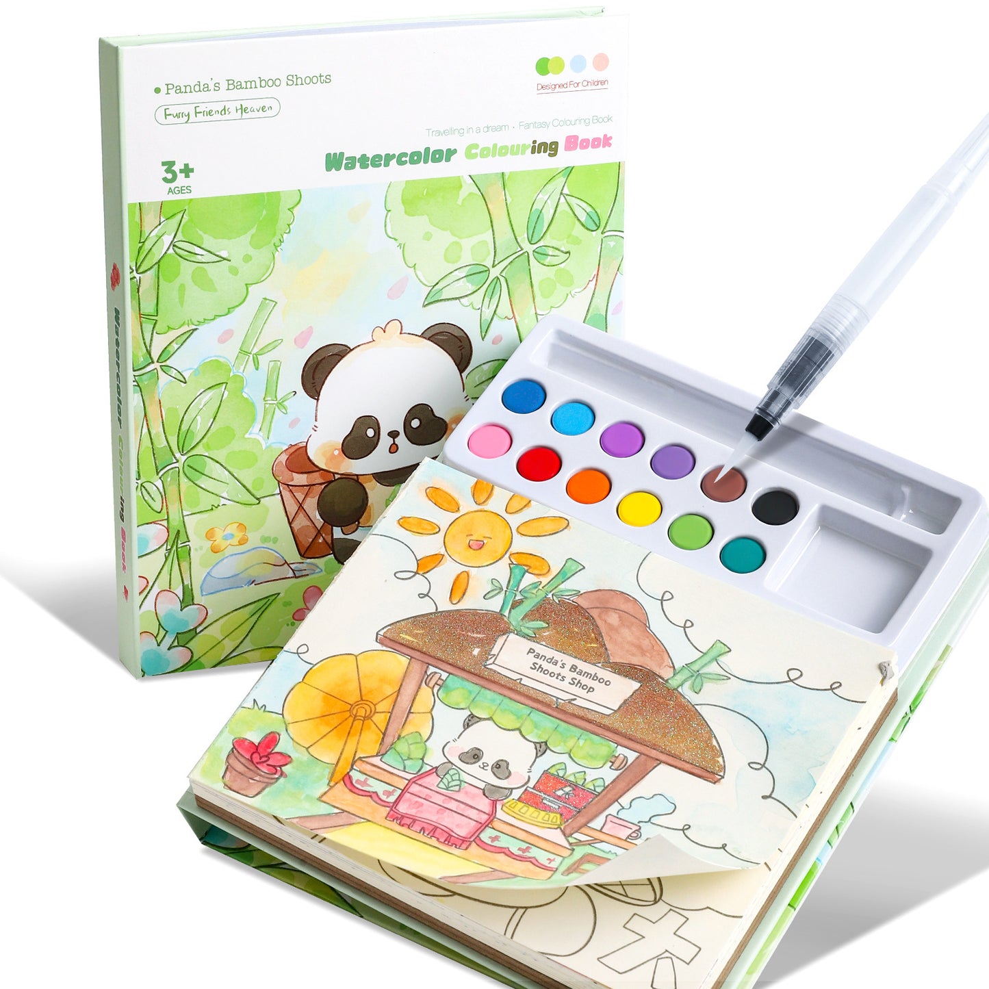 All-in-One Watercolour Painting Book