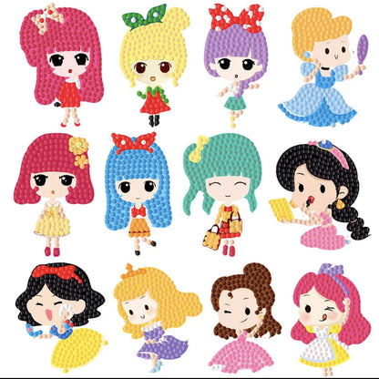 DIY Diamond Art Sticker Craft Kit for Kids