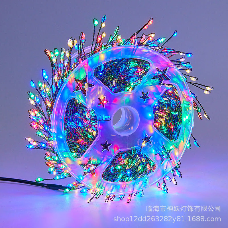 Warm White Christmas Cluster Fairy Lights