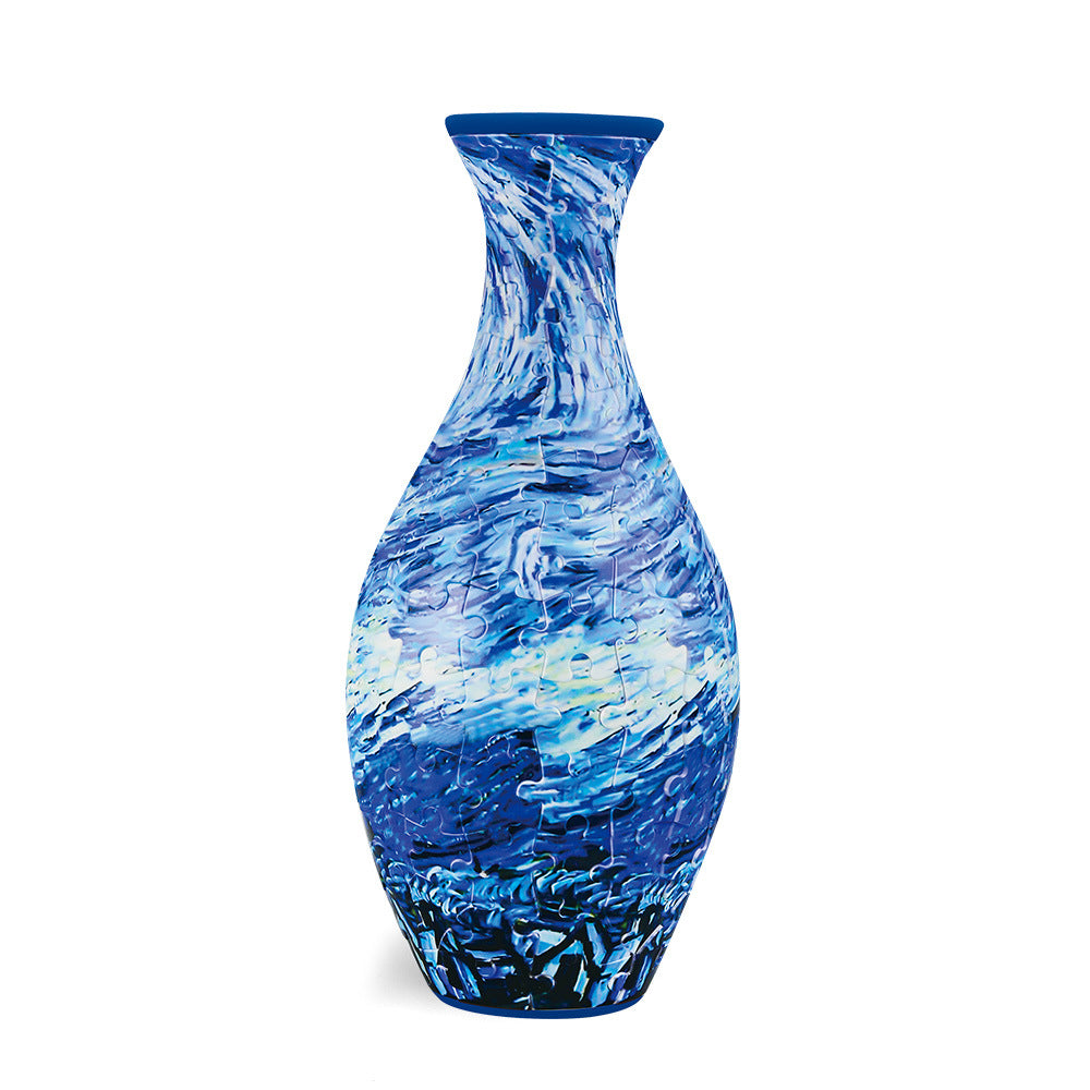 Elegant 3D puzzle vase - Suitable for real flowers