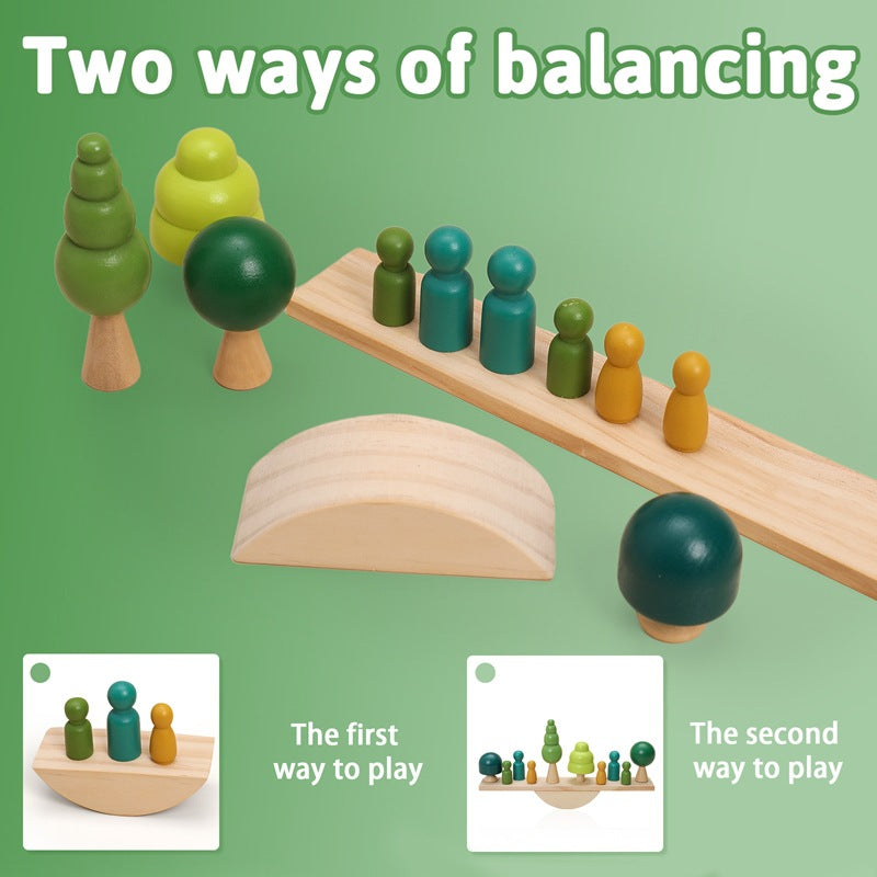 Montessori Wooden Seesaw Toy