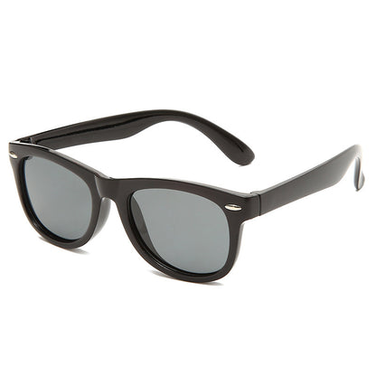 Kids flex sunglasses with flexible unbreakable frames