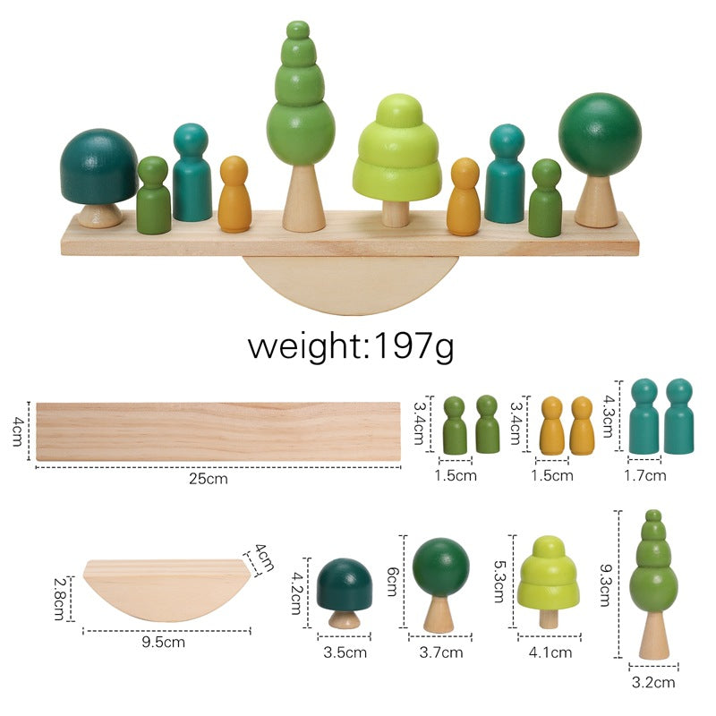 Montessori Wooden Seesaw Toy