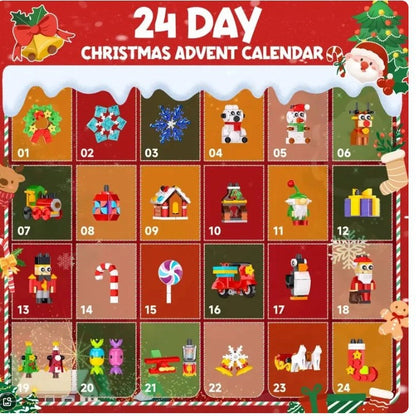Christmas Ornament Building Blocks Advent