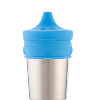 BPA-Free Spillproof Silicone Sippy Cup Lids with Straw