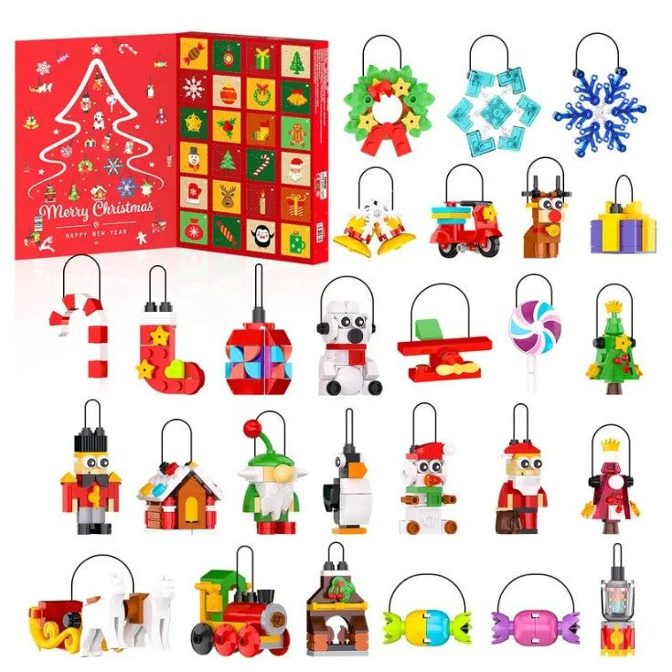 Christmas Ornament Building Blocks Advent
