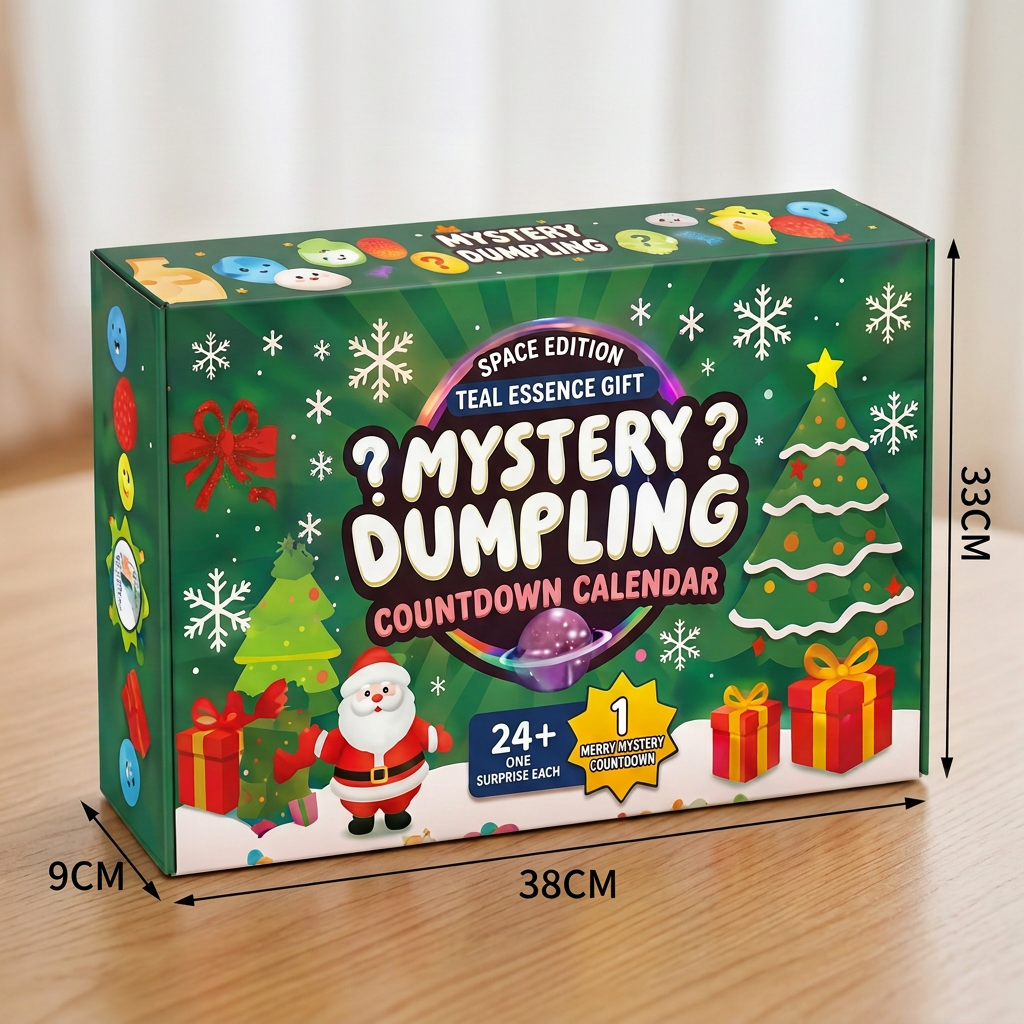Christmas Squishy Advent Calendar for Kids