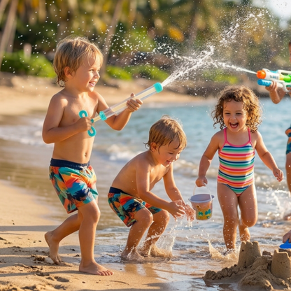 Kids Water Spray Blaster – Handheld Pull Spray Toy for Outdoor Fun