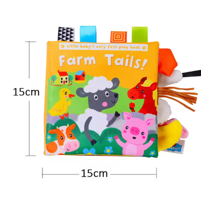 Sensory Wrinkle Paper story book for toddlers