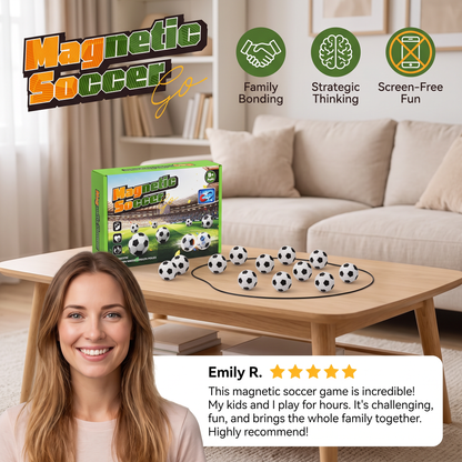 Magnetic Soccer Strategy Game – Interactive Family Challenge for Kids & Adults