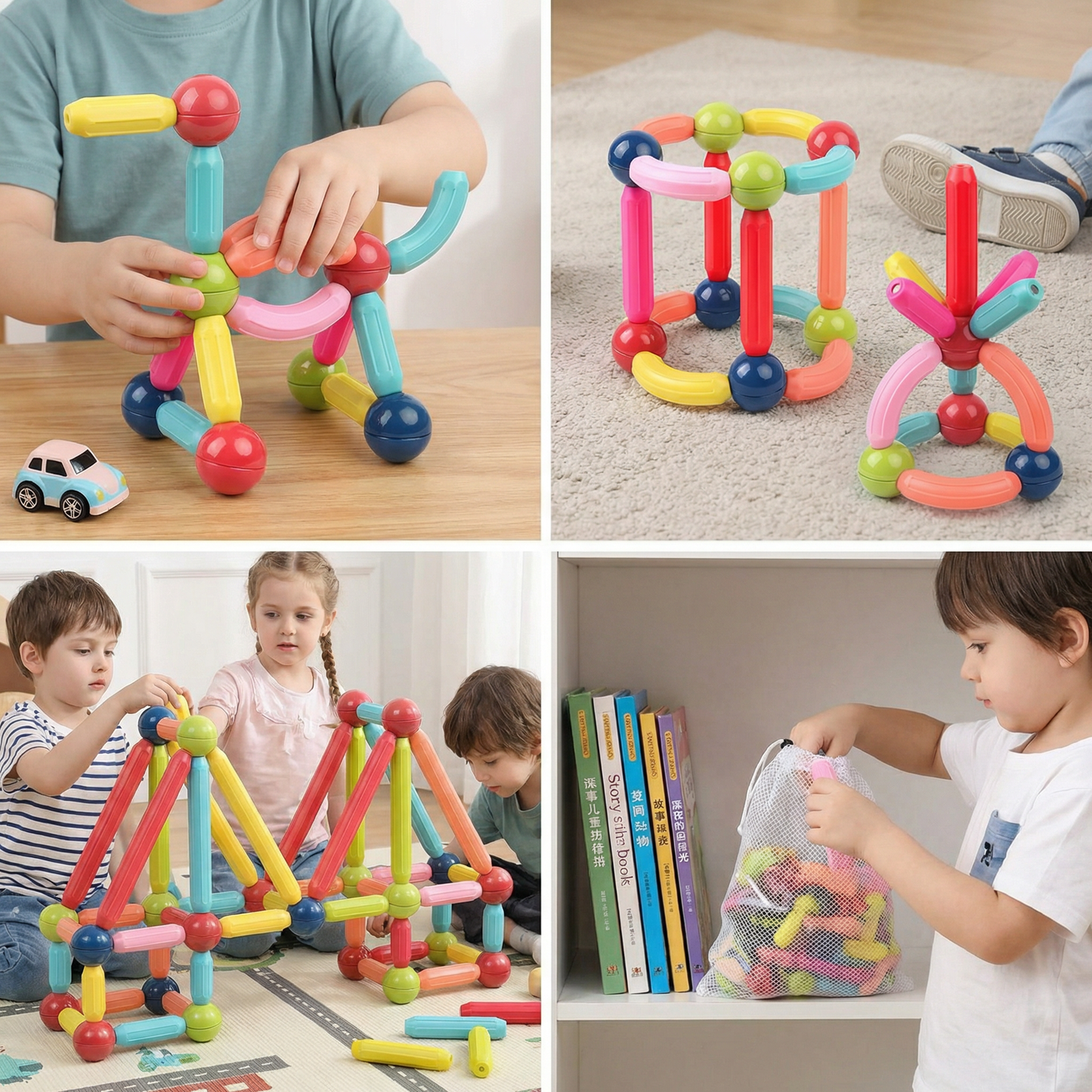 Magnetic Building Blocks