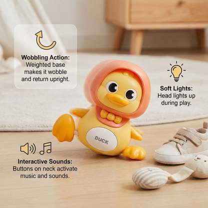 Wobbling Duck Family Kids Toy