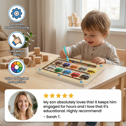 WonderMaze - Montessori Magnetic Labyrinth Toy