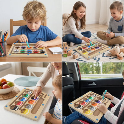 WonderMaze - Montessori Magnetic Labyrinth Toy