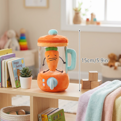 Funny Carrot Mixing Kids Plush Toy