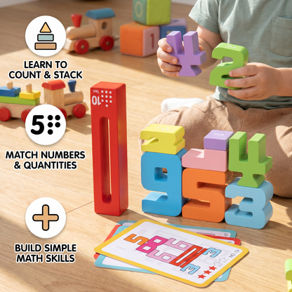 Educational Maths and Numbers Learning Blocks
