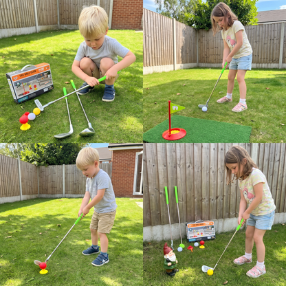 Kids Golf Set with Adjustable Clubs – Perfect for Backyard Play