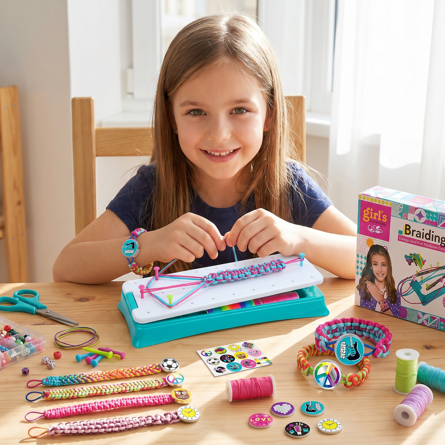 DIY Braiding Bracelet Kit