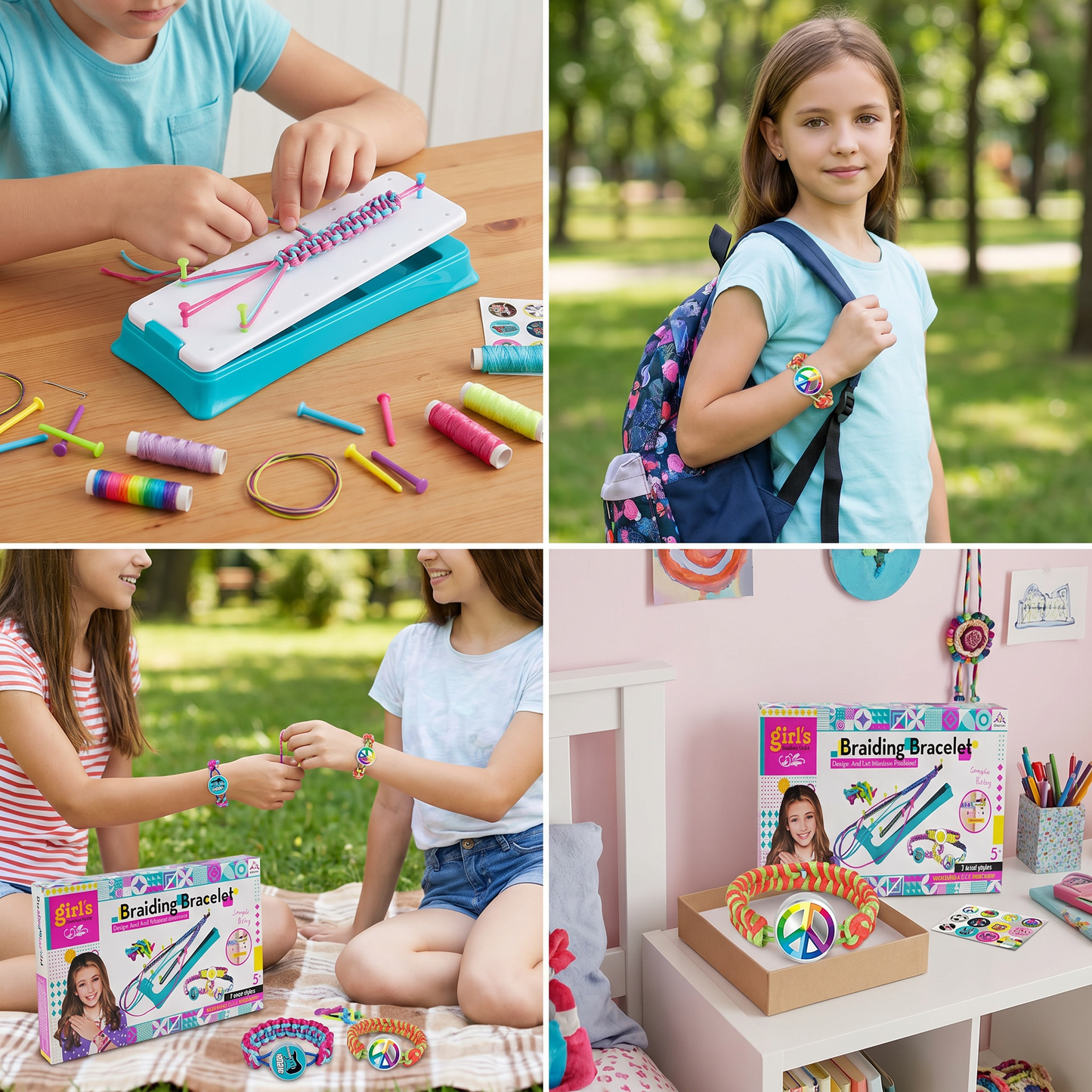 DIY Braiding Bracelet Kit