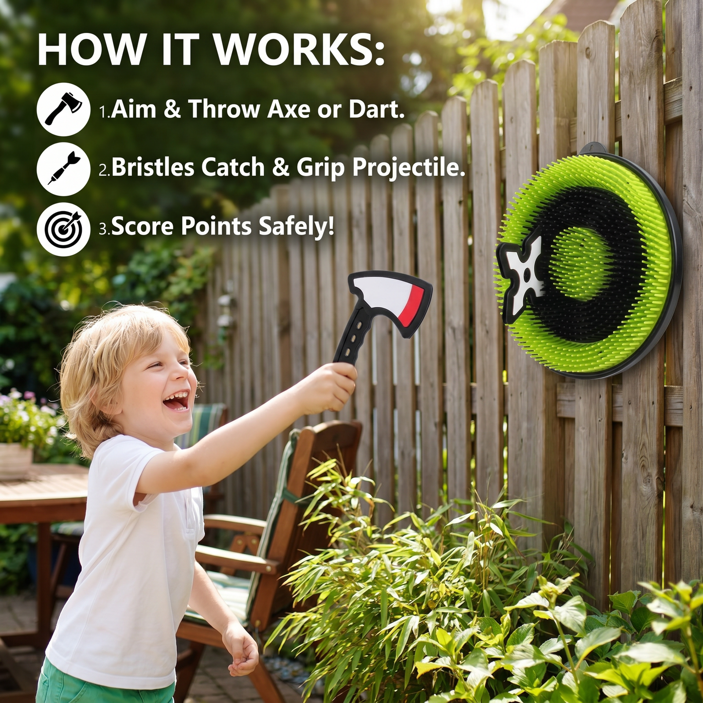 Backyard Axe Throwing Game