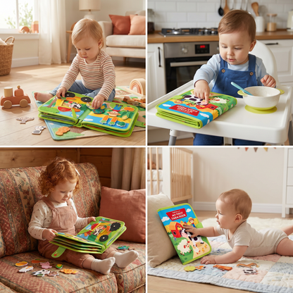 Educational Montessori Farm Story Book