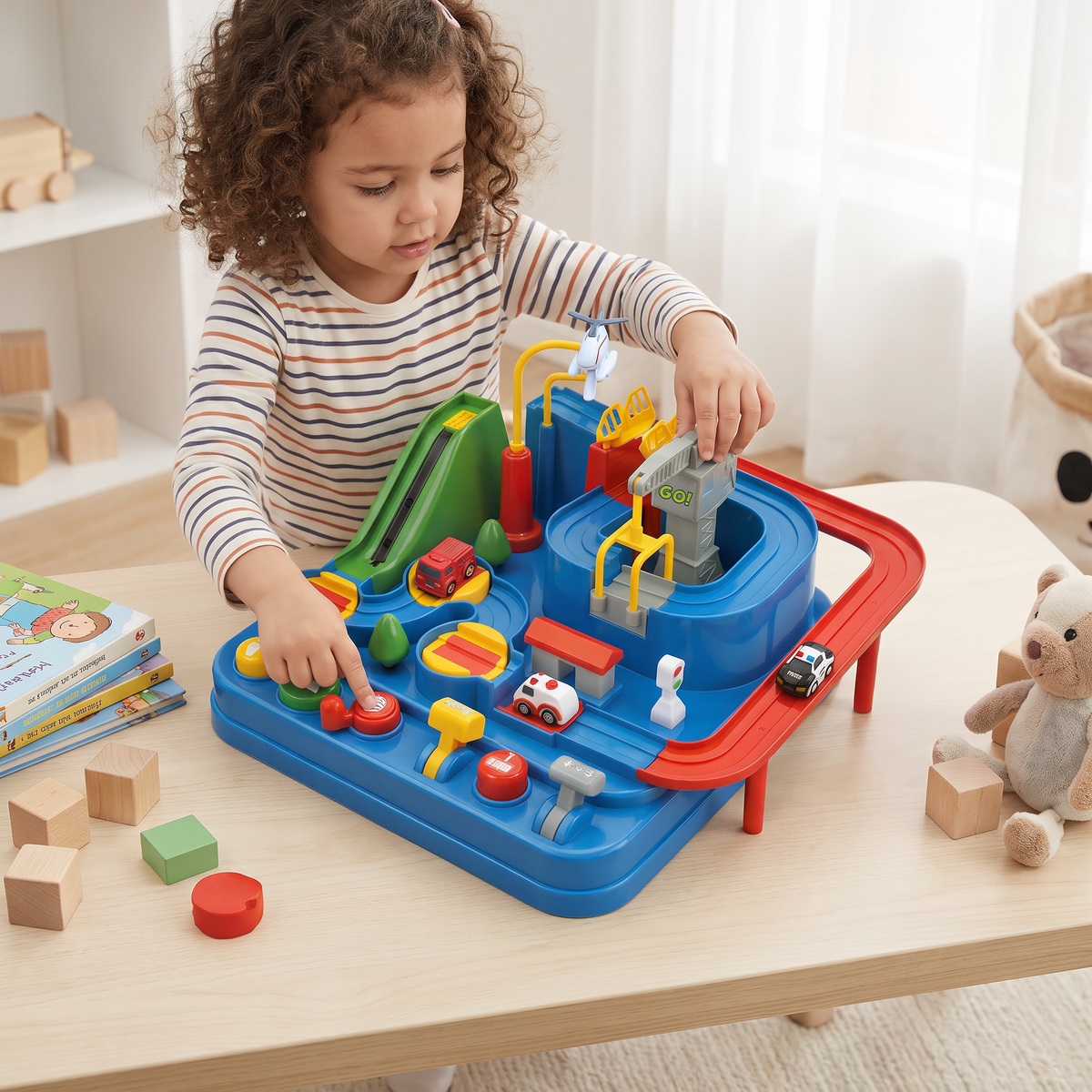Educational vehicle skill game for children