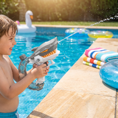 Electric Shark Water Gun for Kids – Fully Automatic Water Blaster for Hot Summer Fun