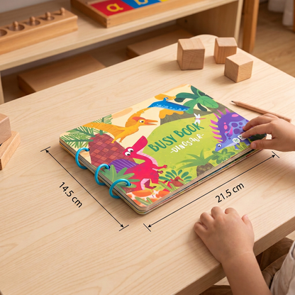 BusyBook - Montessori Durable Story Book