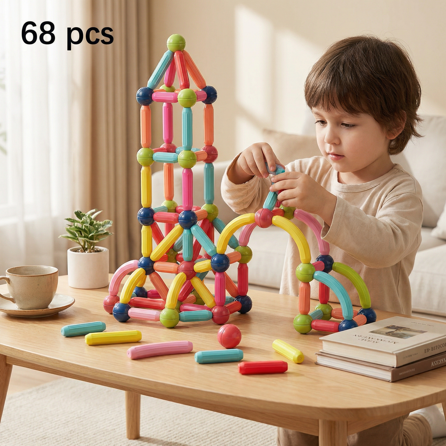 Magnetic Building Blocks