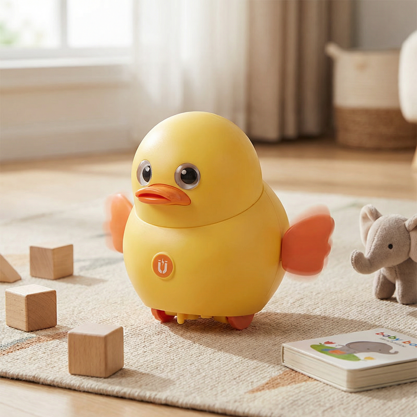 Wobbling Duck Family Kids Toy