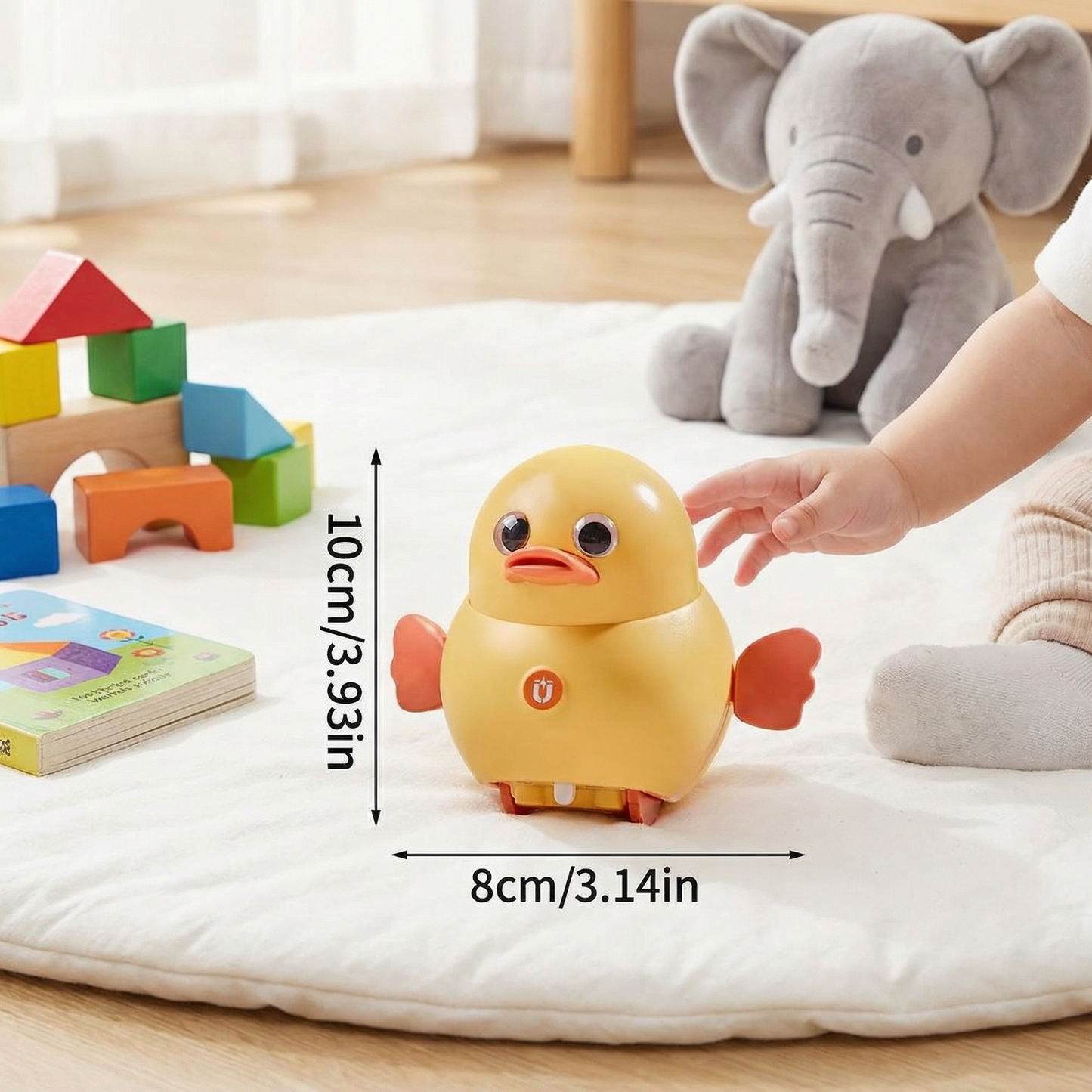 Wobbling Duck Family Kids Toy