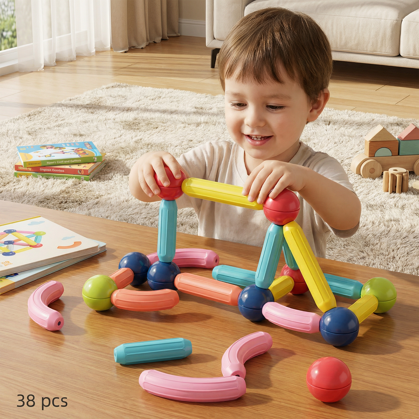 Magnetic Building Blocks