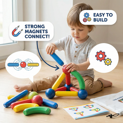 Magnetic Building Blocks