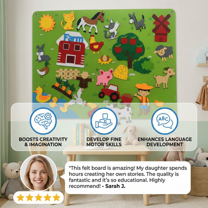 Story Worlds - Learning based felt board