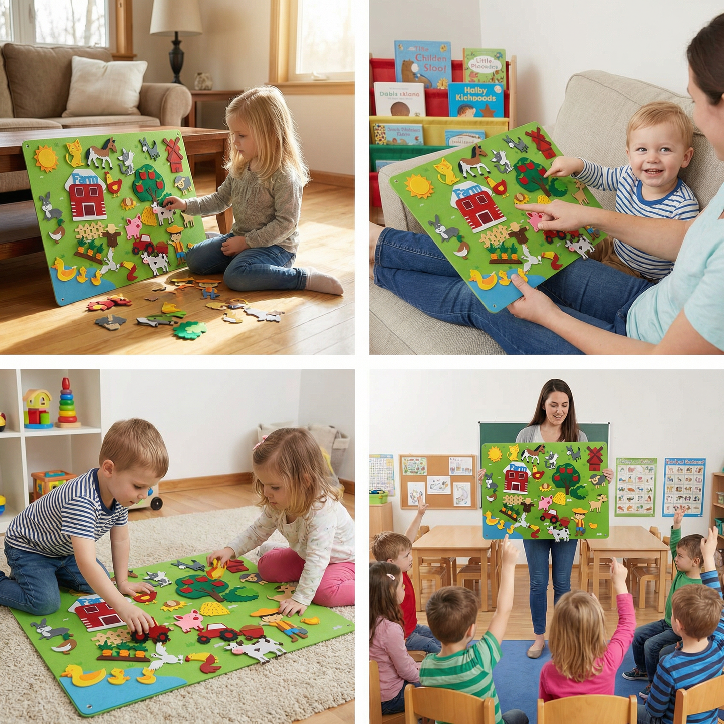 Story Worlds - Learning based felt board
