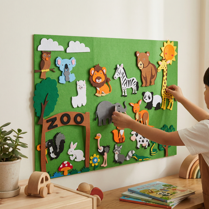 Story Worlds - Learning based felt board