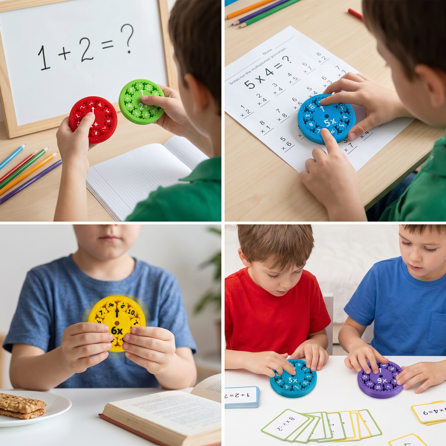 Mathematics educational game Fidget Spinner