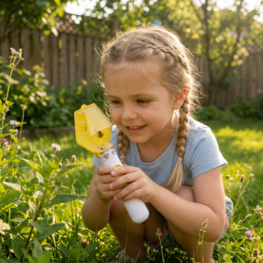 Kids Bug Catcher with 6X Magnifier – Insect Observation Tool for Outdoor Exploration