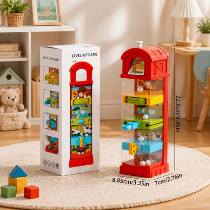 Interactive Farm Ball Run Toy for Fine Motor & Problem-Solving Skills