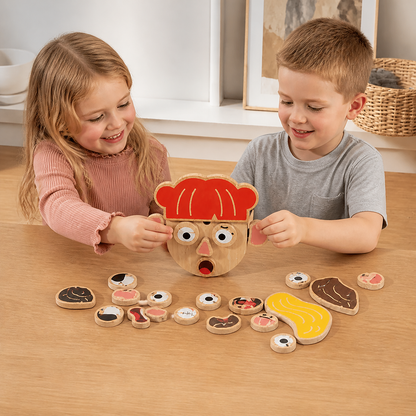 Wooden Facial Expressions & Emotions Learning Toy for Kids