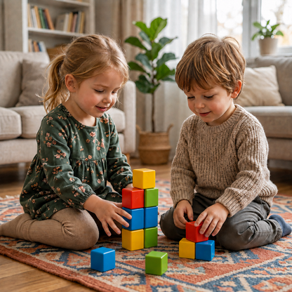 Toddler Safe 4.2cm Magnetic Building Cubes – STEM Learning Blocks