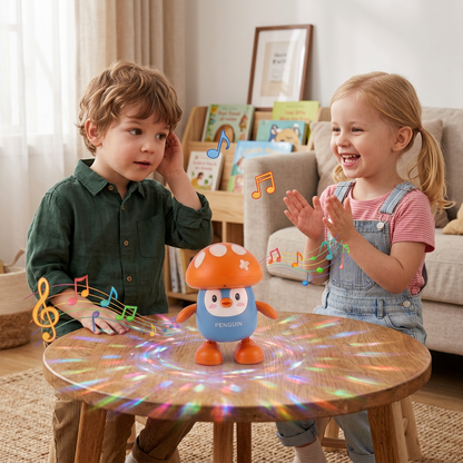 Interactive Talking & Dancing Penguin Toy with Music