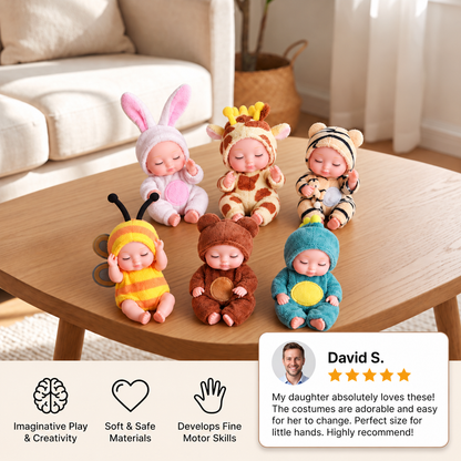 Mini Fairy Princess Doll Dress-Up Set