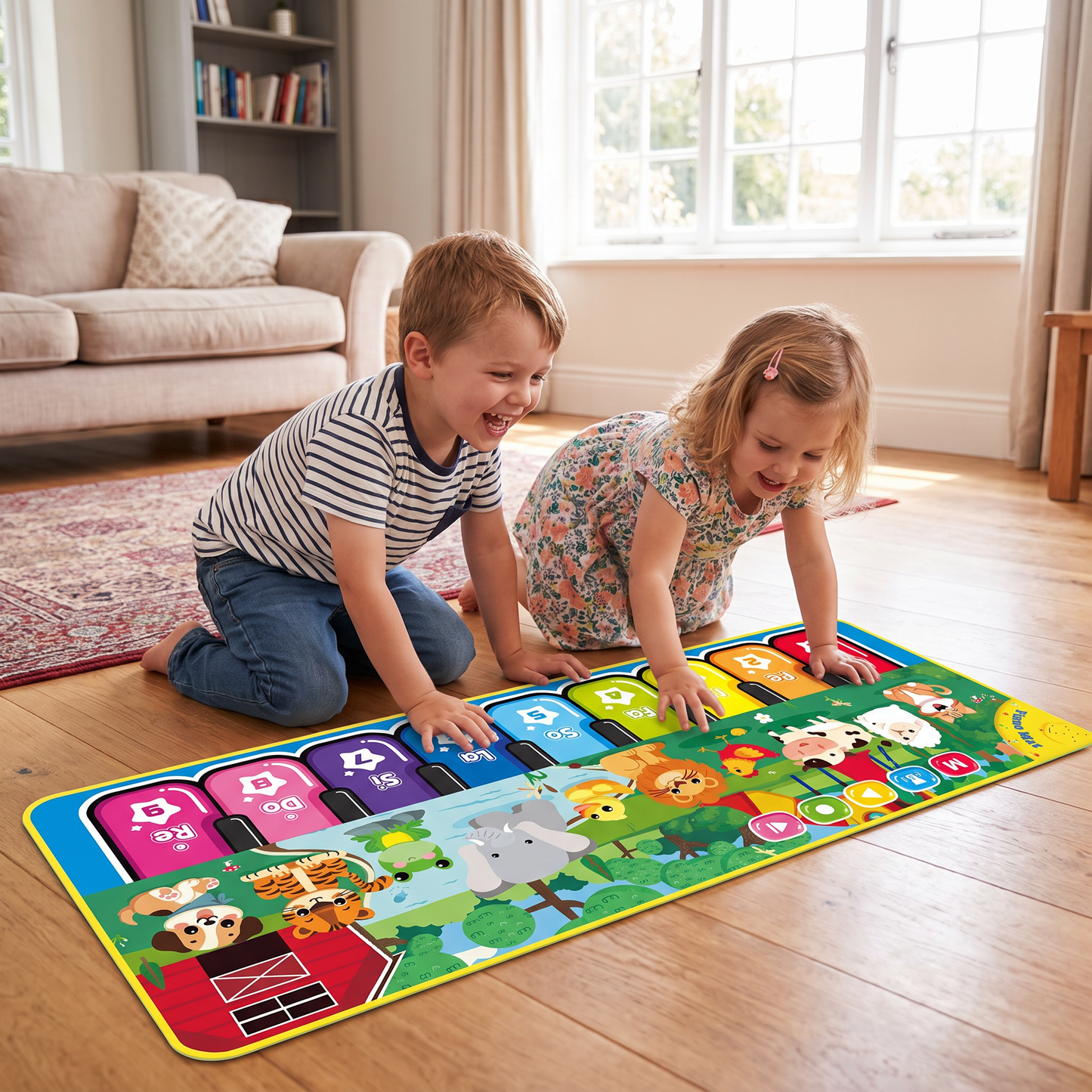 Interactive Musical Piano Play Mat
