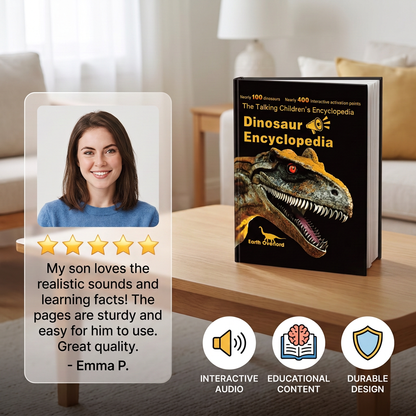 Interactive Talking Dinosaur Encyclopedia Book