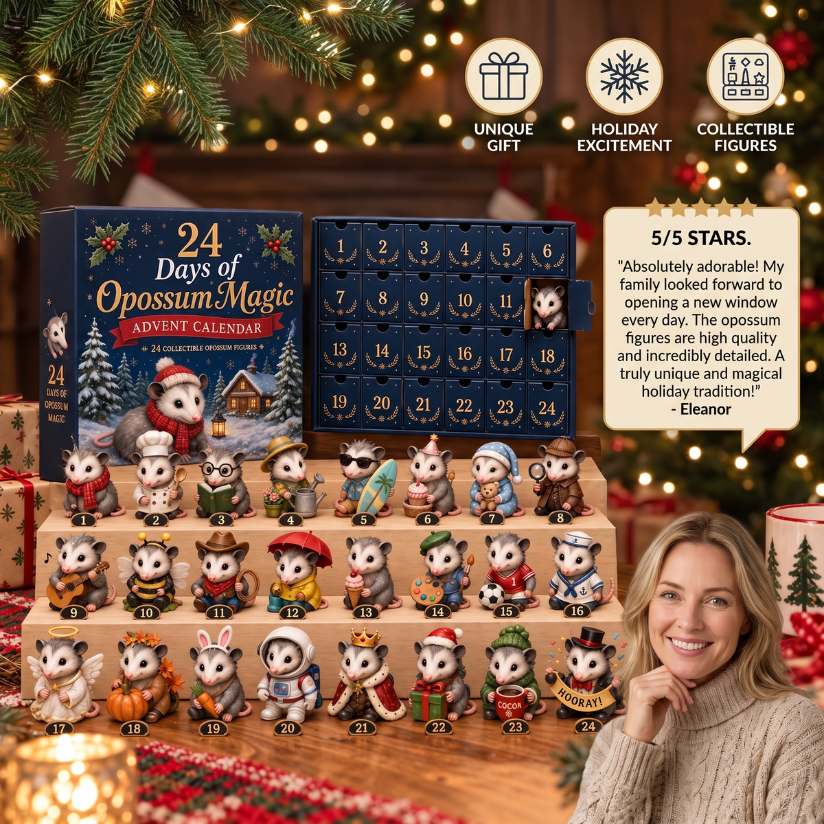 24-Days of Opossum Magic Advent Calendar
