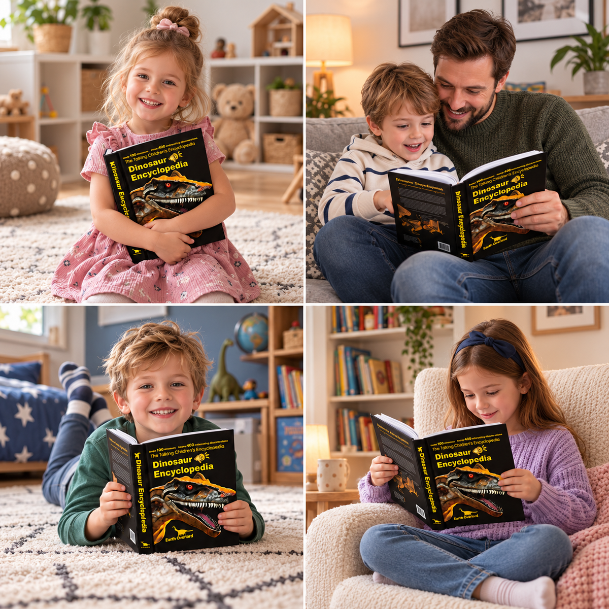 Interactive Talking Dinosaur Encyclopedia Book