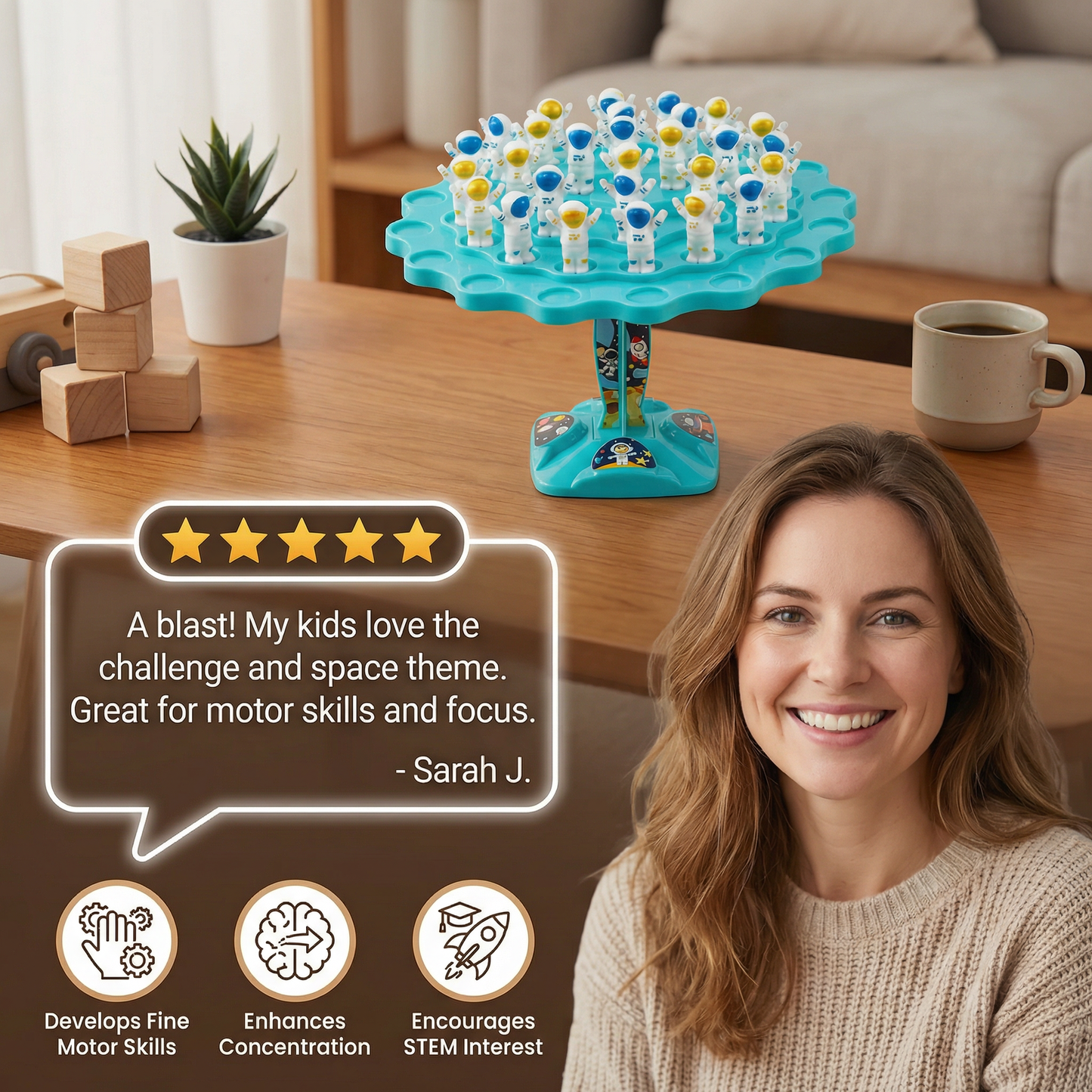 Astronaut Balance Game