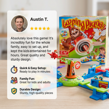 Interactive Multiplayer Flying Plane Family Board Game