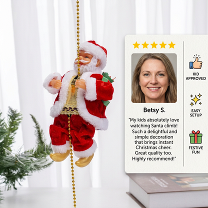 Climbing Santa Claus Toy